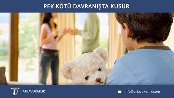 Pek Kötü Davranışta Kusur