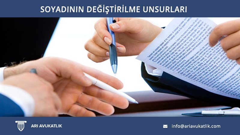 Soyadının Değiştirilme Unsurları